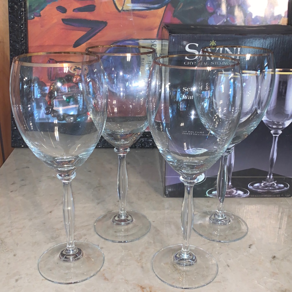 Savin Crystal Stemware